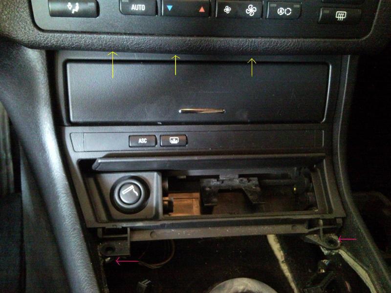 Bmw e39 mittelkonsole ausbauen #2